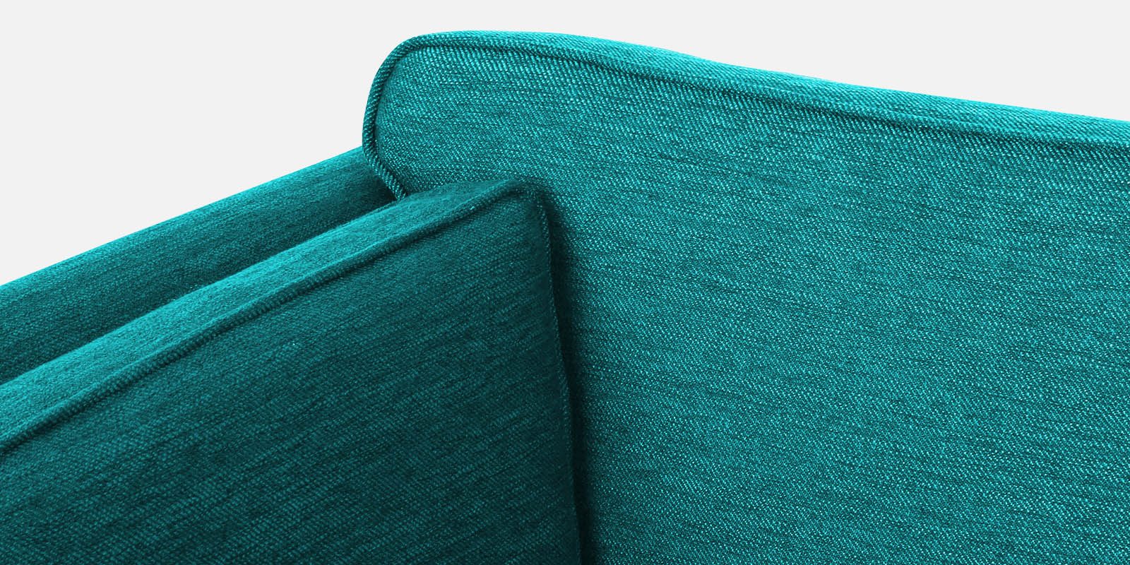 Nigar Fabric 3 Seater Sofa in Sea Green Colour