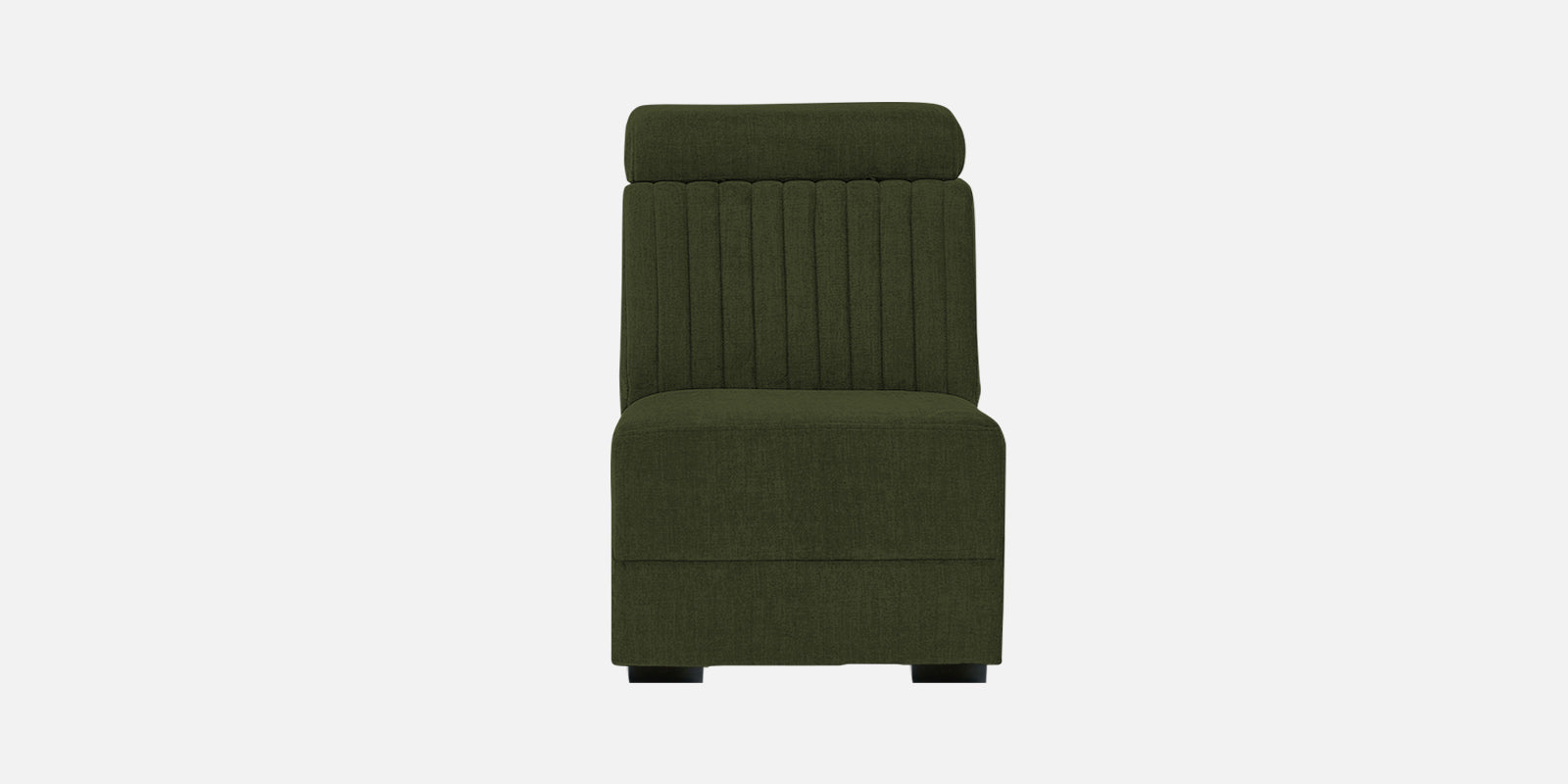 Draco Fabric 6 Seater Corner Sofa In Olive Green Colour - Febonic Living