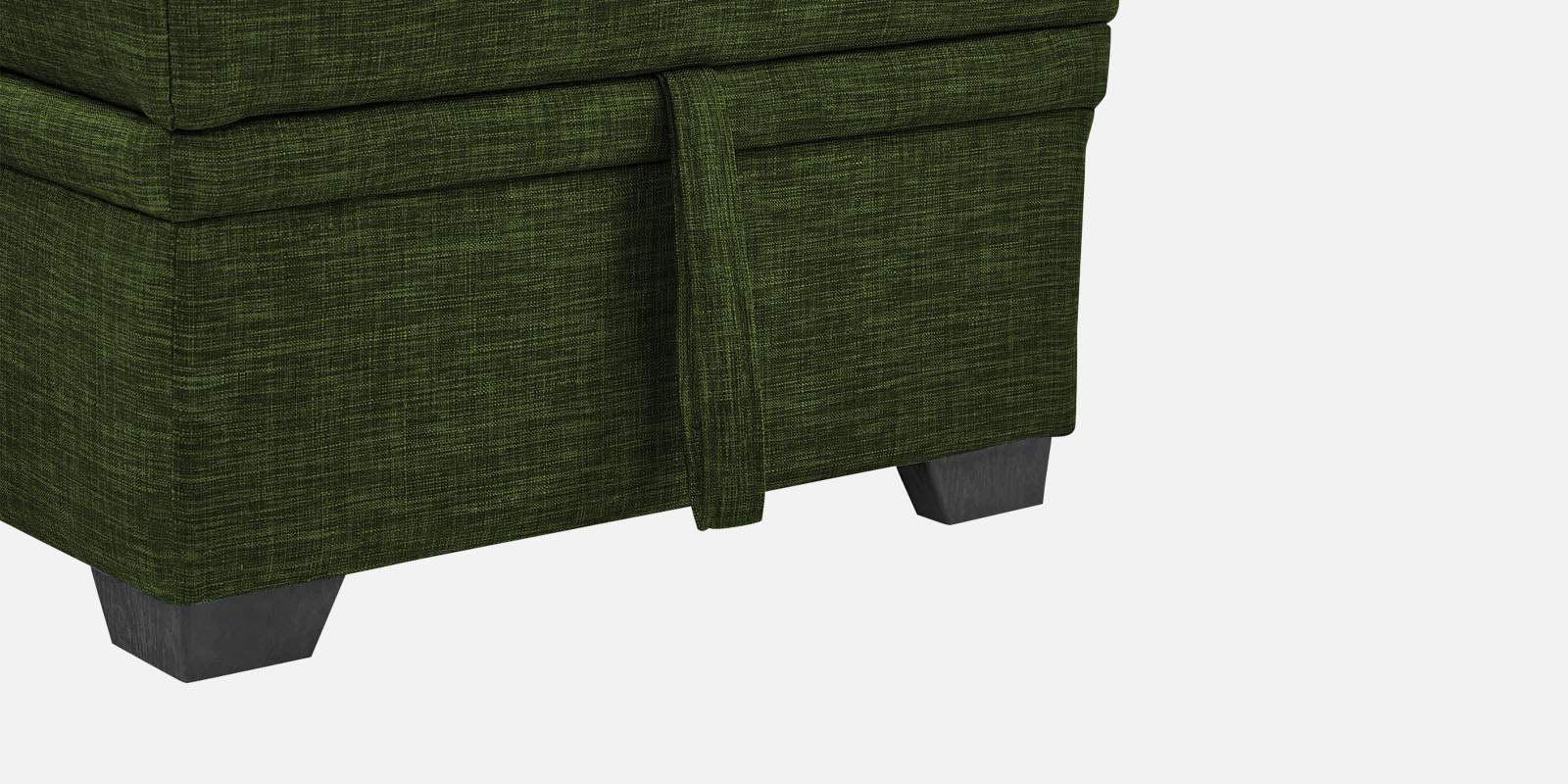 Jody Fabric 3 Seater Pull Out Sofa Cum Bed In Light Green Colour