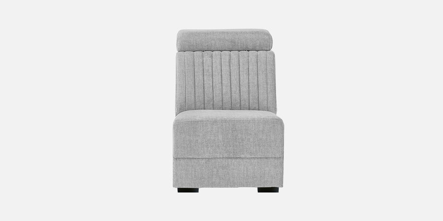 Draco Fabric 6 Seater Corner Sofa In Lit Grey Colour - Febonic Living