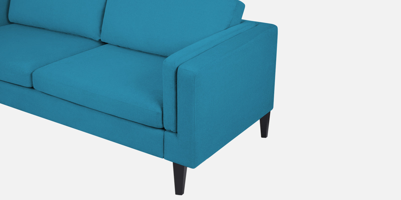 Jasper Velvet 3 Seater Sofa in Aqua blue Colour