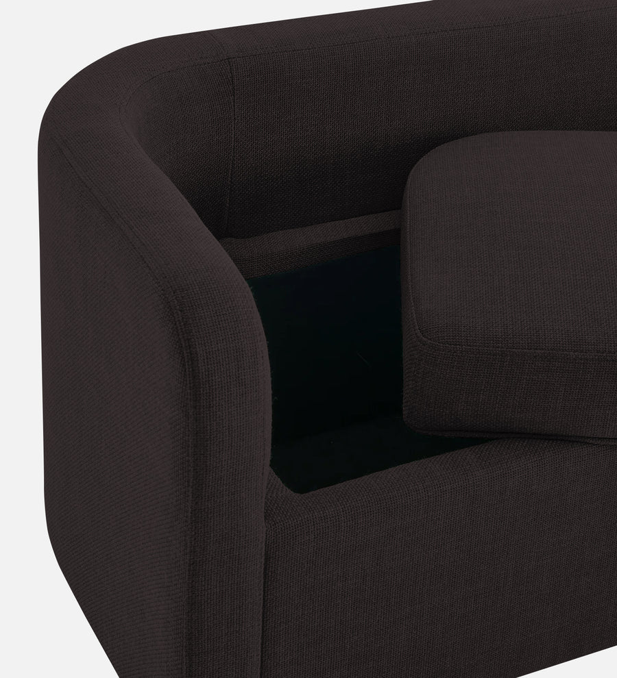 Cooper Fabric Storage Bench In Cara Brown Colour - Febonic Living