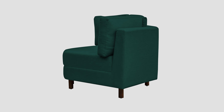 Betty Fabric 6 Seater Lhs Corner Sofa In Sage Green Colour - Febonic Living