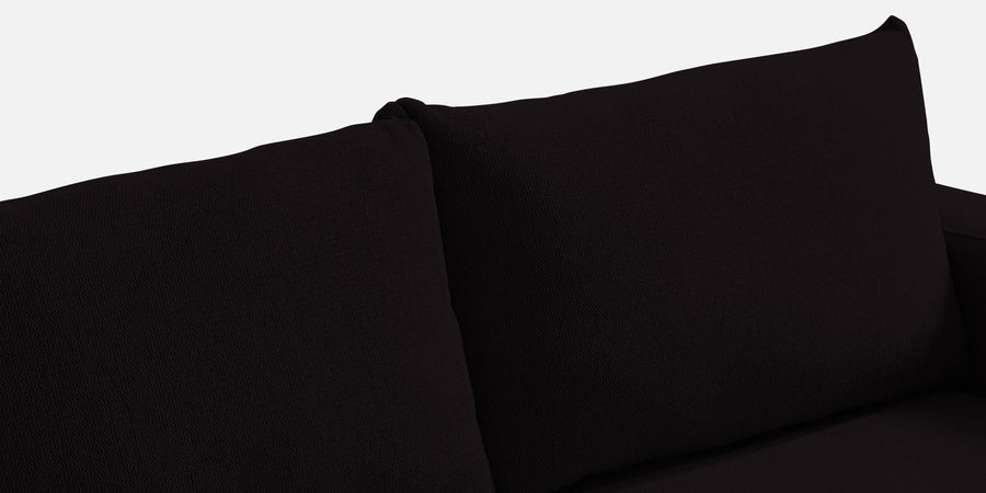 Roman Fabric 3 Seater Foldable Sofa Cum Bed In Cara Brown Colour With Usb Port - Febonic Living