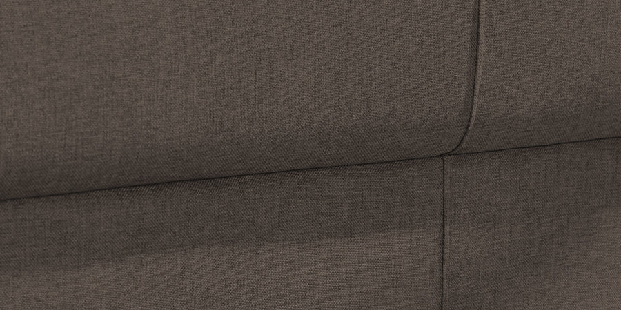 Devo Fabric 2 Seater Sofa In Caspa Brown Colour - Febonic Living