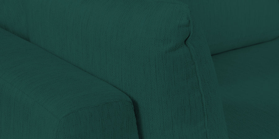 Ziggy Fabric Rhs Sectional Sofa 3 Lounger In Sage Green Colour - Febonic Living
