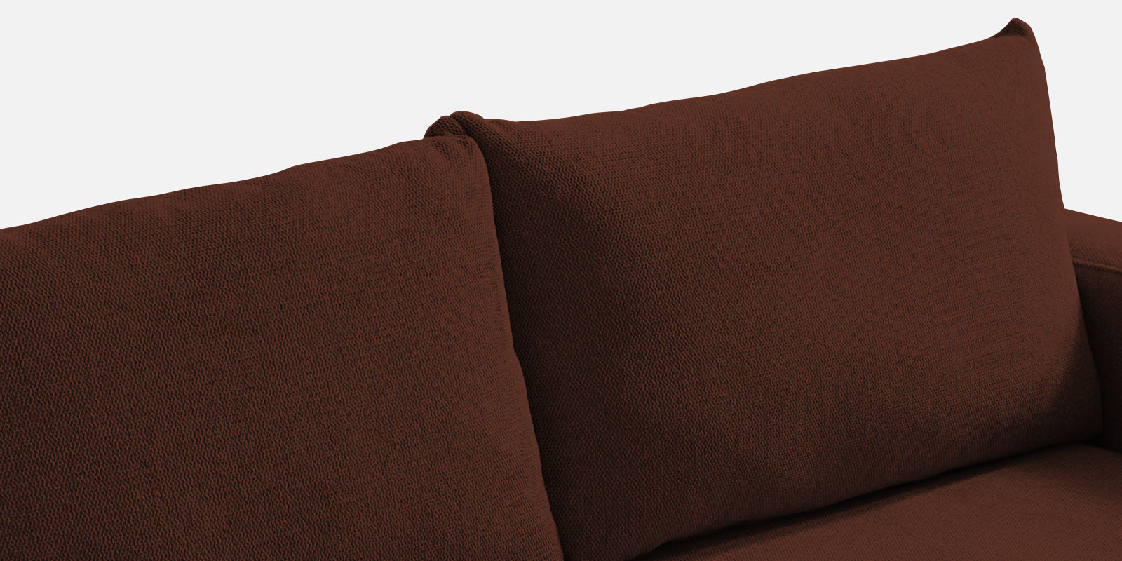 Roman Fabric 3 Seater Convertable Sofa Cum Bed in Coffee Brown Colour With Portable