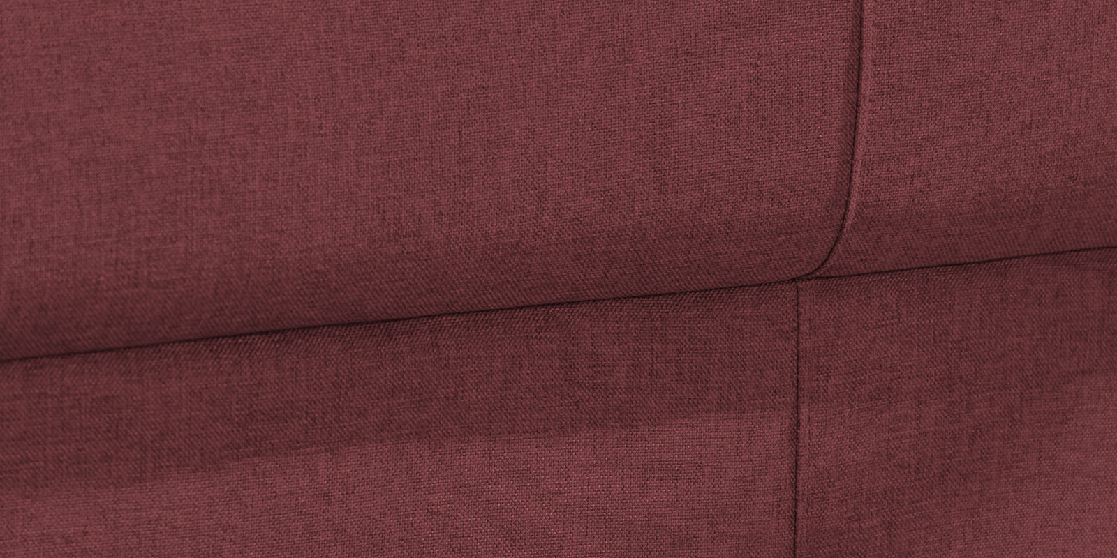 Devo Fabric 2 Seater Sofa in Blaze Red Colour