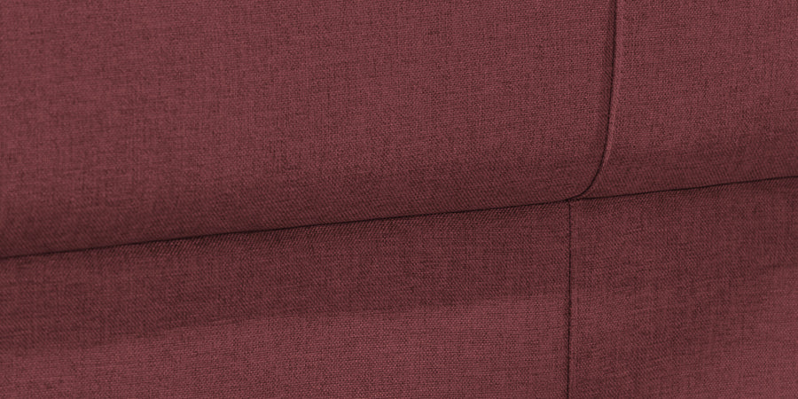 Devo Fabric 2 Seater Sofa In Blaze Red Colour - Febonic Living