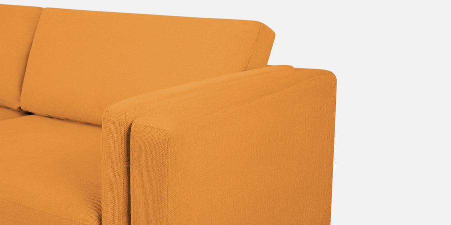 Jasper Velvet 2 Seater Sofa In Tangerine Orange Colour - Febonic Living
