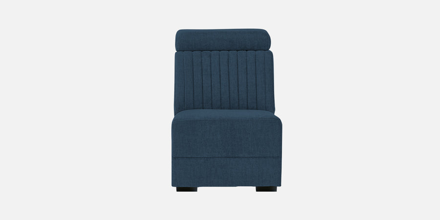 Draco Fabric 6 Seater Corner Sofa In Light Blue Colour - Febonic Living