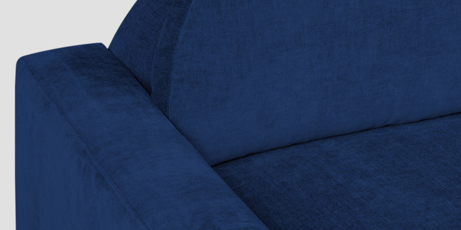 Dara Fabric 2 Seater Sofa In Royal Blue Colour - Febonic Living