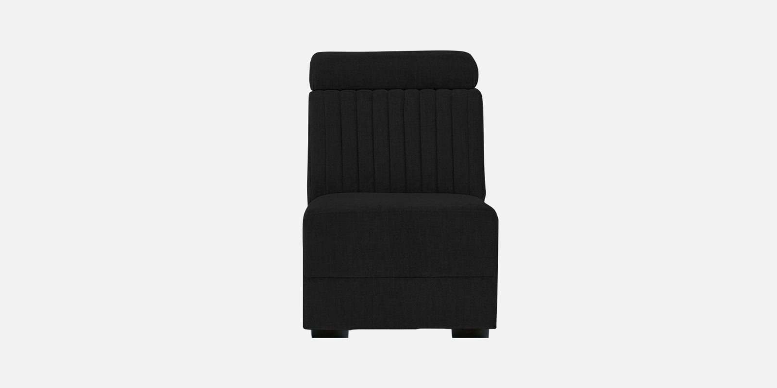 Draco Fabric 6 Seater Corner Sofa In Zed Black Colour - Febonic Living