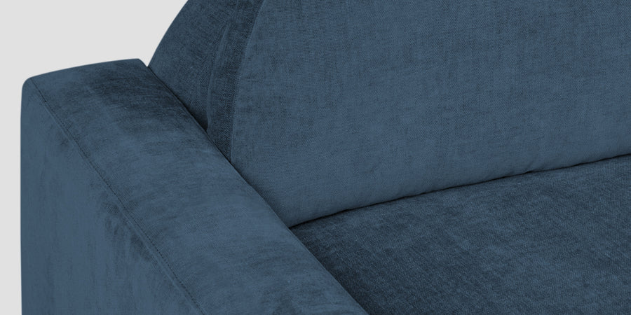 Dara Fabric 2 Seater Sofa In Light Blue Colour - Febonic Living