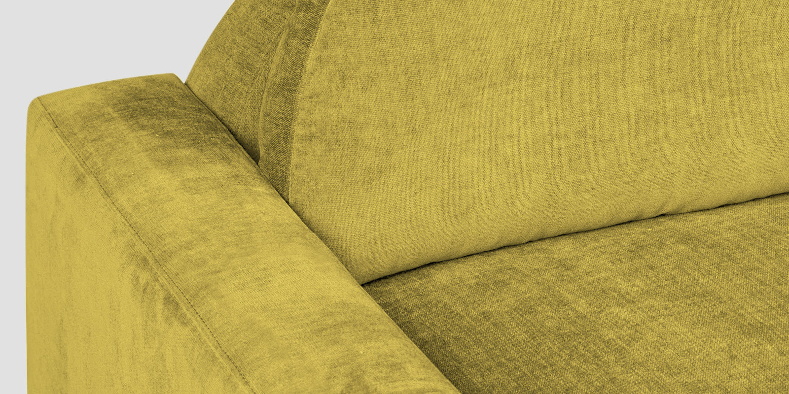 Dara Fabric 3 Seater Sofa In Parrot Green Colour