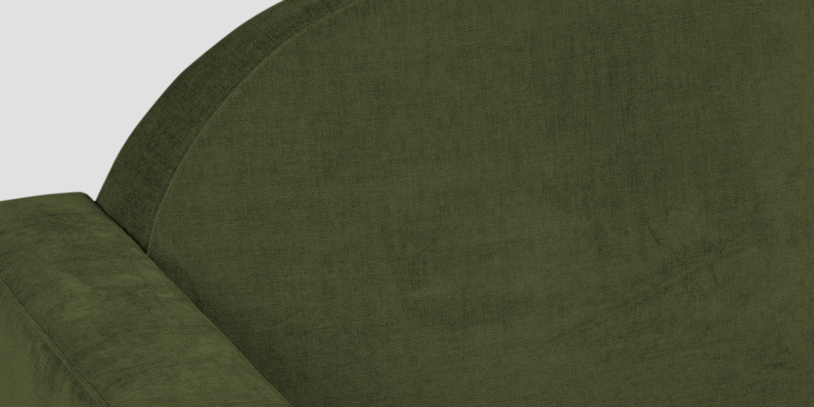 Dara Fabric 3 Seater Sofa In Olive Green Colour