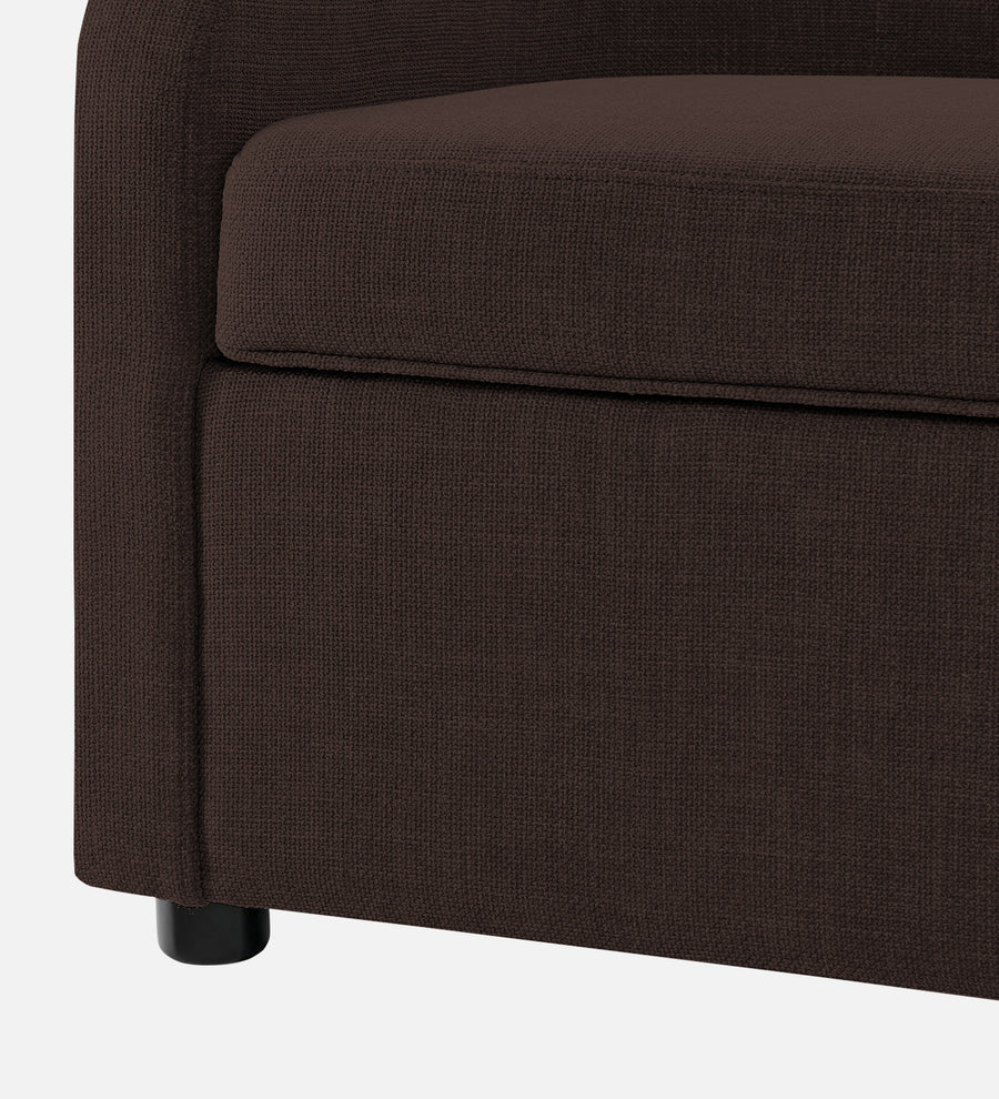 Cooper Fabric Storage Bench In Coffee Brown Colour - Febonic Living