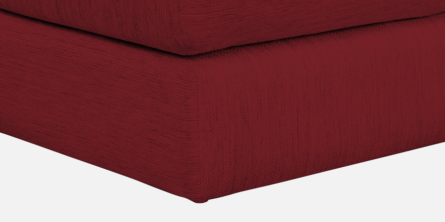Ziggy Fabric Lhs Sectional Sofa 3 Lounger In Chilli Red Colour - Febonic Living