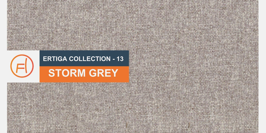 Bony Fabric 3 Seater Convertible Sofa Cum Bed In Strom Grey Colour - Febonic Living