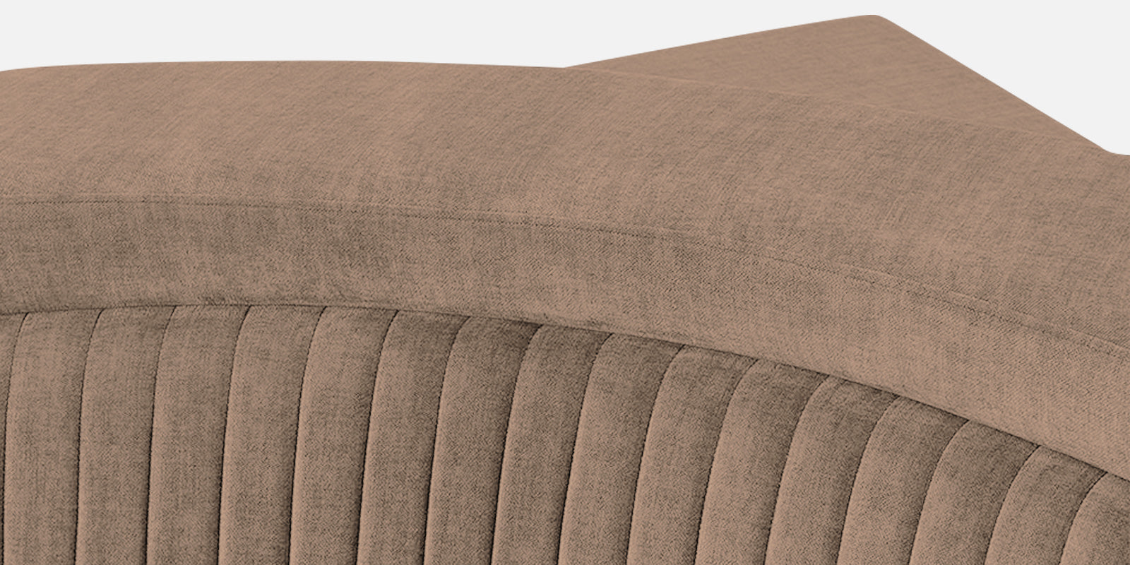 Draco Fabric 6 Seater Corner Sofa In Cookie Beige Colour - Febonic Living