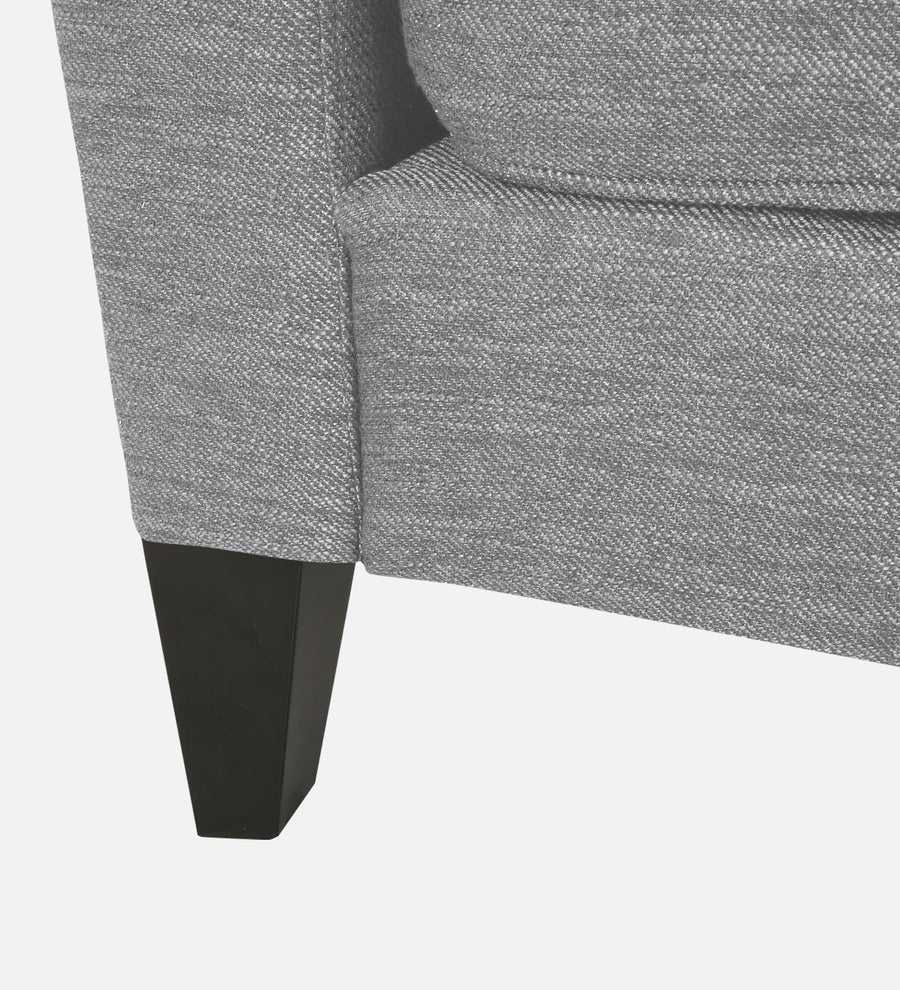 Nigar Fabric 1 Seater Sofa In Lit Grey Colour - Febonic Living