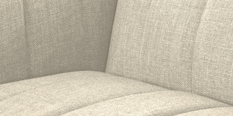Lara Fabric 2 Seater Sofa In Ivory Cream Colour - Febonic Living