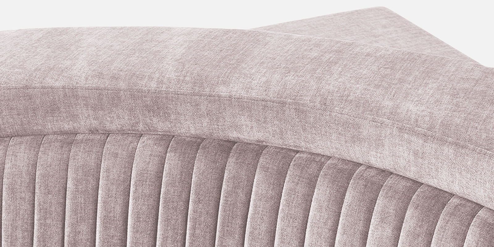 Draco Fabric Corner Sofa in Orchid Beige Colour