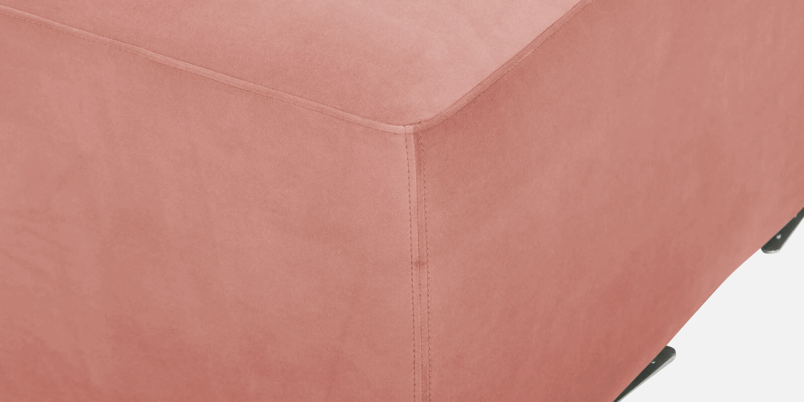 Bufa Velvet 3 Seater Sofa in Blush Pink Colour