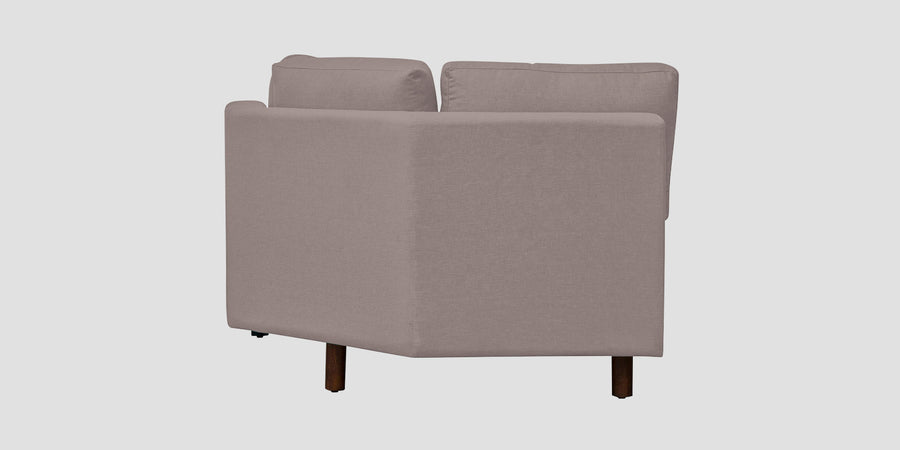 Betty Fabric 6 Seater Rhs Corner Sofa In Almond Beige Colour - Febonic Living