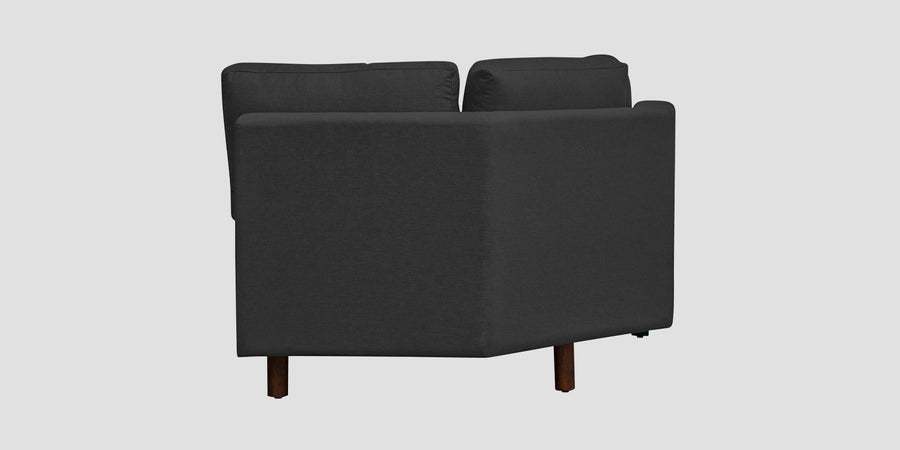 Betty Fabric 6 Seater Lhs Corner Sofa In Stone Grey Colour - Febonic Living
