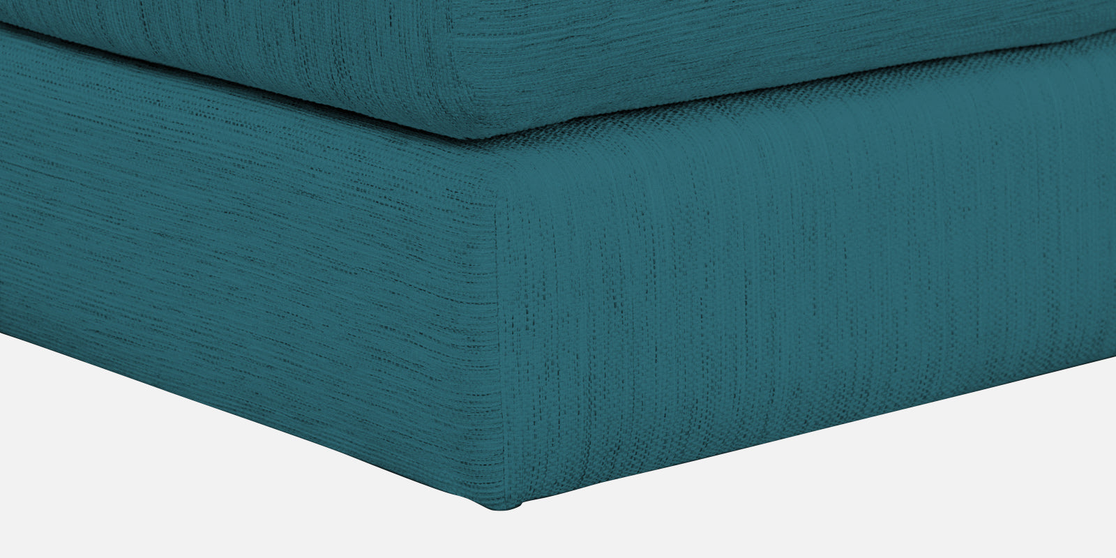 Ziggy Fabric LHS Sectional Sofa (3+Lounger) in Water Blue Colour