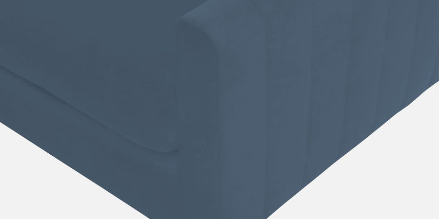 Haru Fabric Rhs Sectional Sofa 3 Lounger In Oxford Blue Colour - Febonic Living