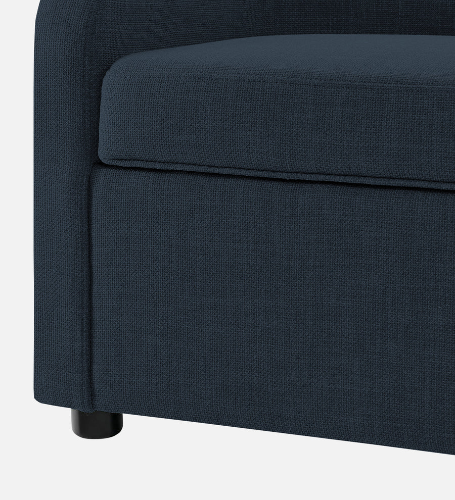 Cooper Fabric Storage Bench In Denim Blue Colour - Febonic Living