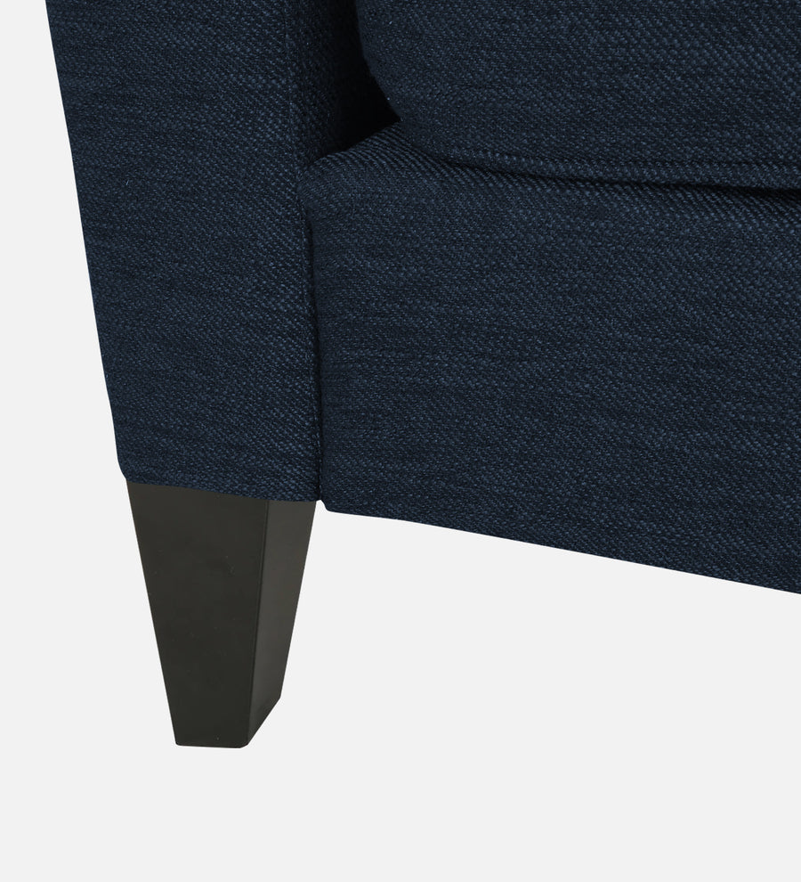 Nigar Fabric 1 Seater Sofa In Denim Blue Colour - Febonic Living