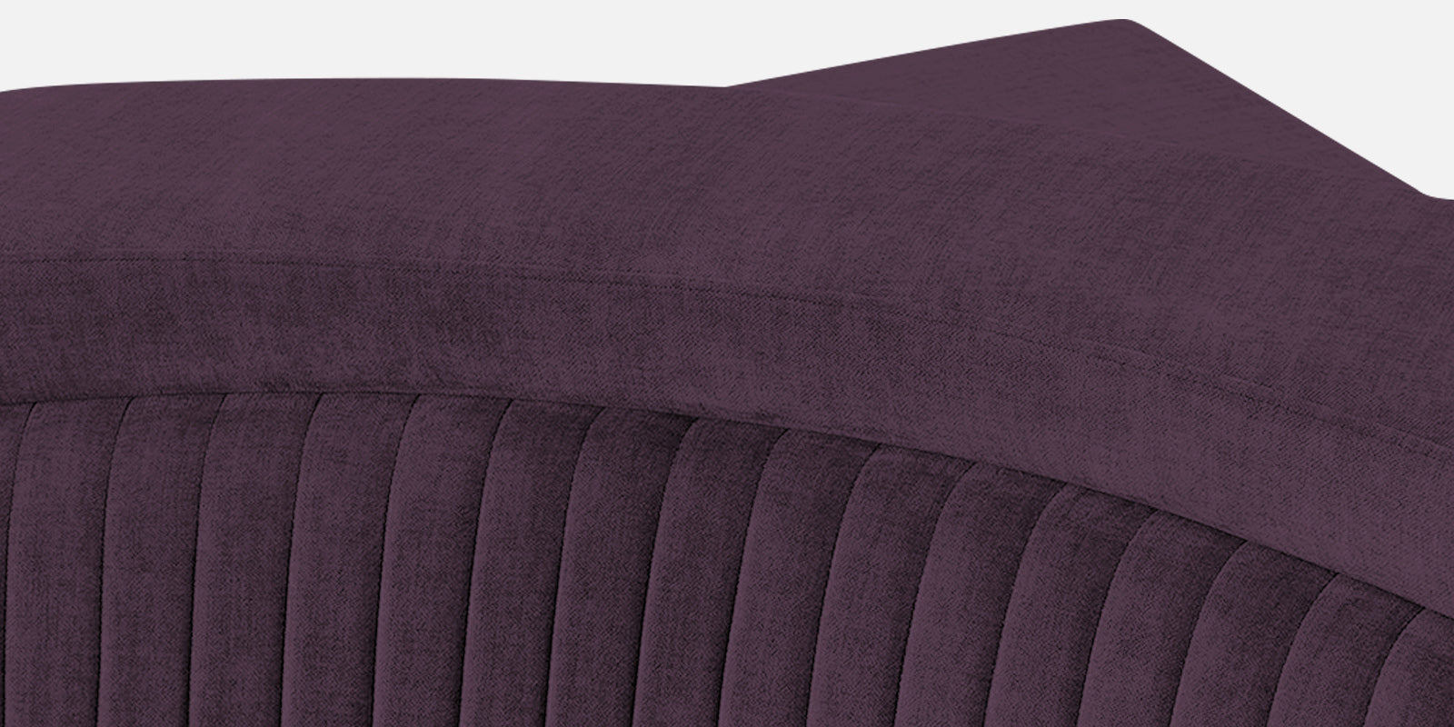 Draco Fabric 6 Seater Corner Sofa In Greek Purple Colour - Febonic Living