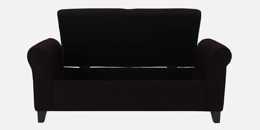 Molo Fabric 3 Seater Recamier In Cara Brown Colour With Storage - Febonic Living