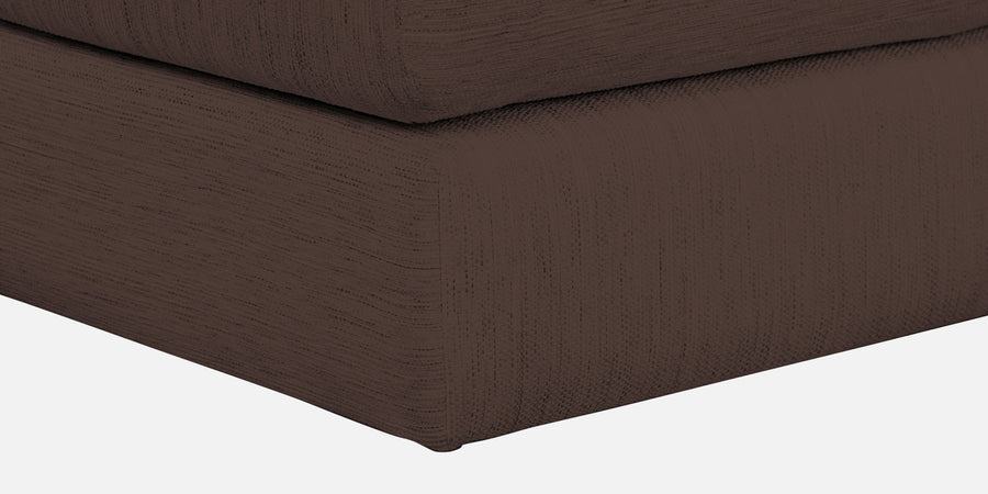 Ziggy Fabric Lhs Sectional Sofa 3 Lounger In Caramel Brown Colour - Febonic Living