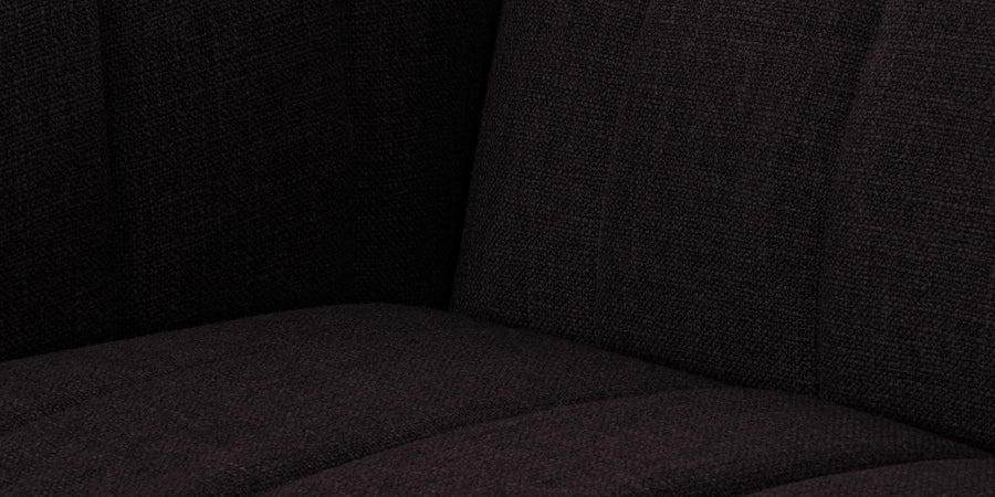 Lara Fabric 2 Seater Sofa In Cara Brown Colour - Febonic Living