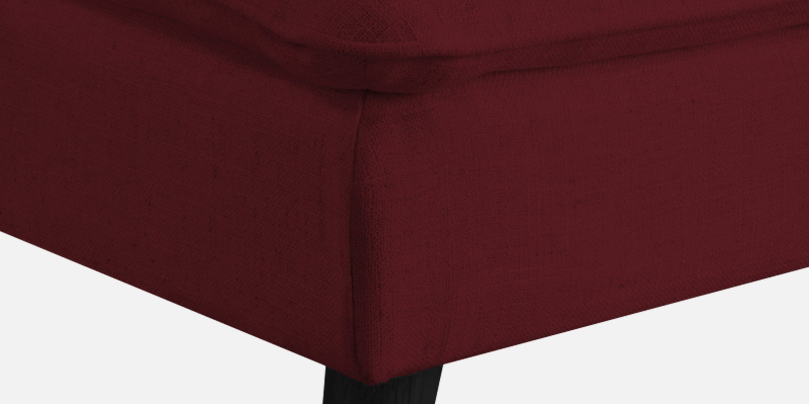 Toner Fabric Convertible Sofa Cum Bed In Blood Maroon Colour