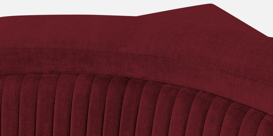 Draco Fabric 6 Seater Corner Sofa In Blood Maroon Colour - Febonic Living