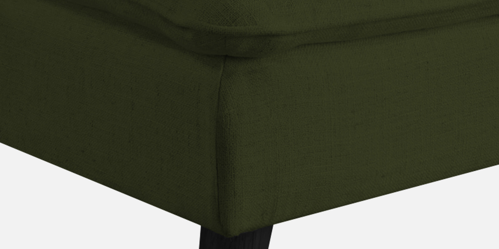 Toner Fabric Convertible Sofa Cum Bed In Olive Green Colour