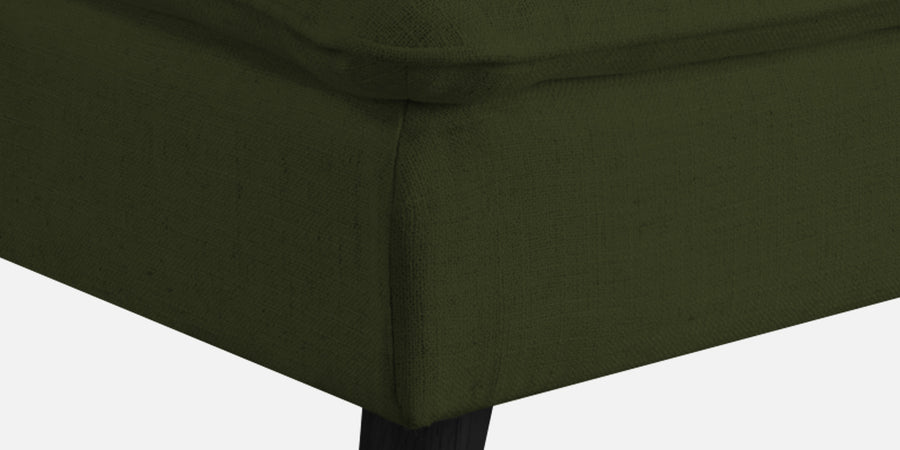 Toner Fabric 3 Seater Convertible Sofa Cum Bed In Olive Green Colour - Febonic Living