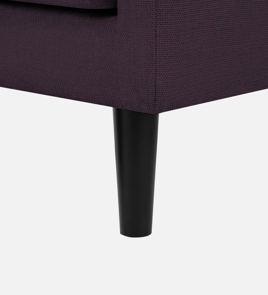 Maya Fabric Bench In Greek Purple Colour - Febonic Living
