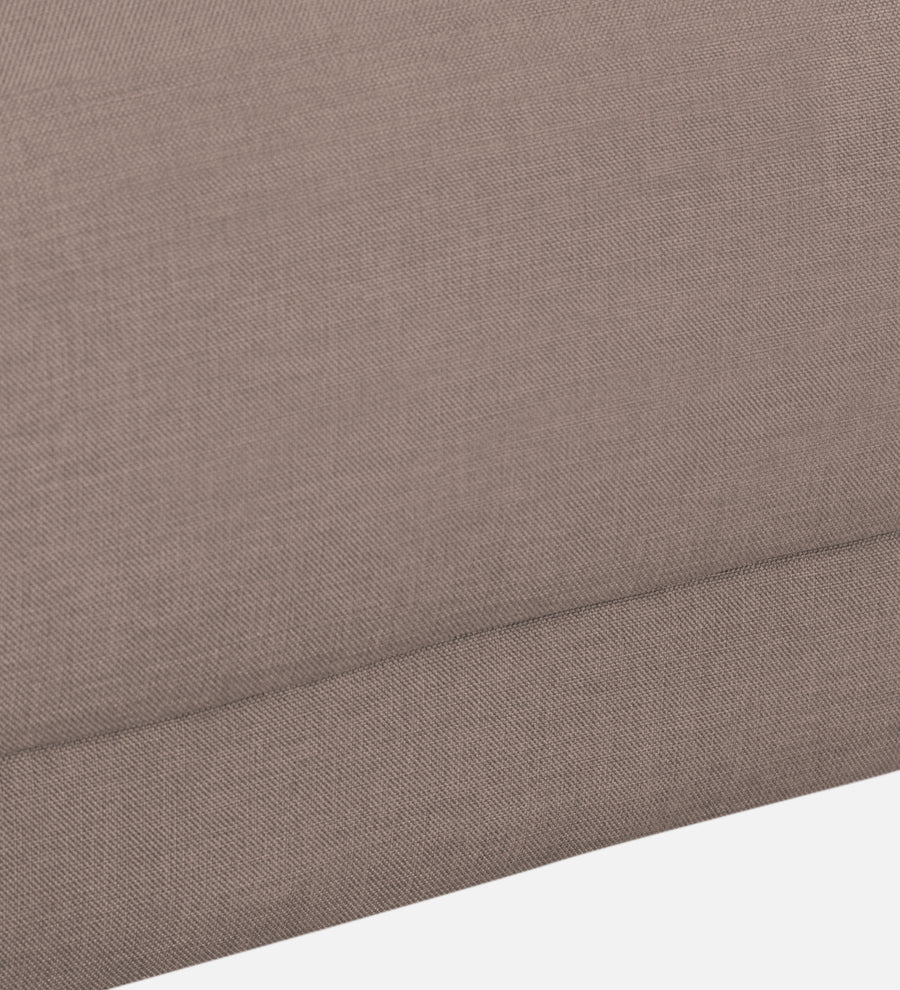 Perry Fabric 1 Seater Sofa In Kadhi Beige Colour - Febonic Living