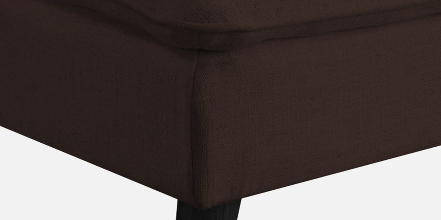 Toner Fabric 3 Seater Convertible Sofa Cum Bed In Coffee Brown Colour - Febonic Living