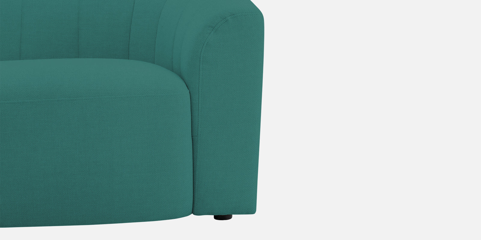 Mara Fabric 3 Seater Sofa In Sea Green Colour