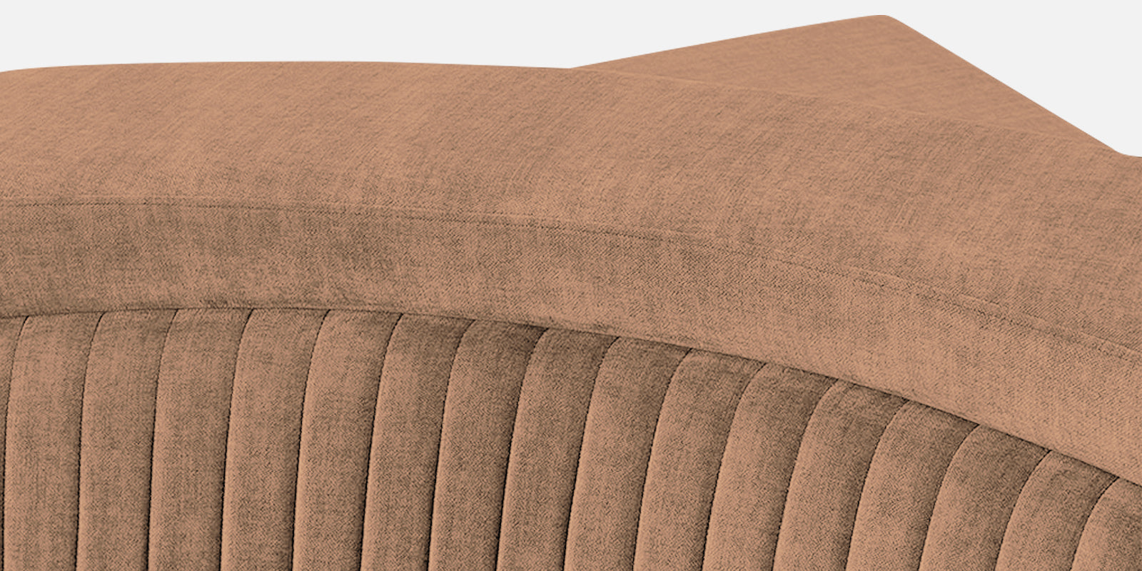 Draco Fabric 6 Seater Corner Sofa In Cosmic Beige Colour - Febonic Living
