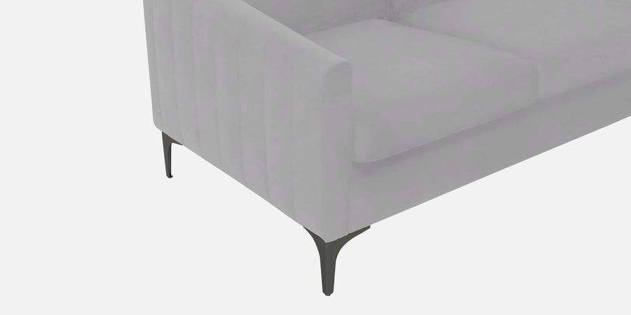Haru Fabric Lhs Sectional Sofa 2 Lounger In Concrete Grey Colour - Febonic Living