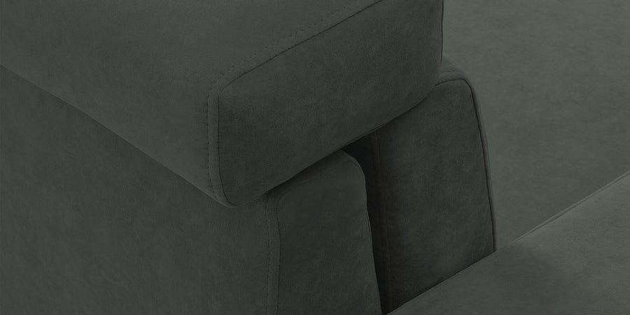 Hiro Fabric 2 Seater Sofa In I Land Green Colour - Febonic Living