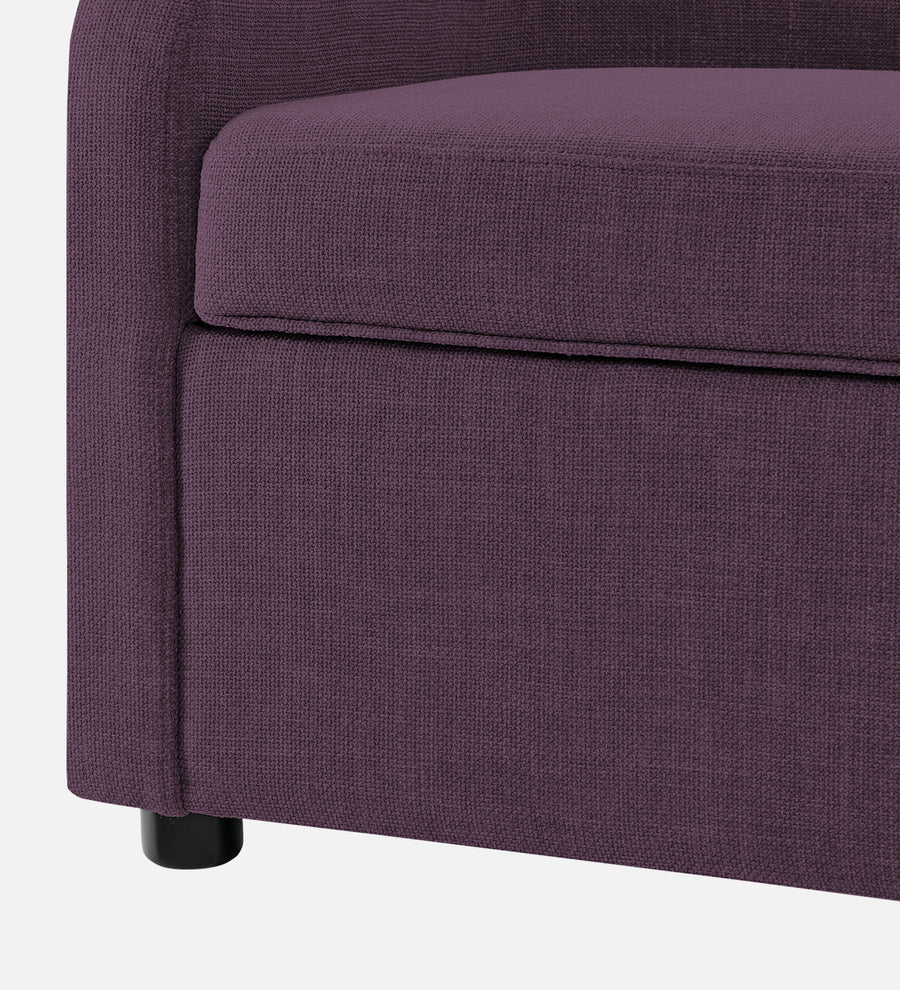 Cooper Fabric Storage Bench In Greek Purple Colour - Febonic Living